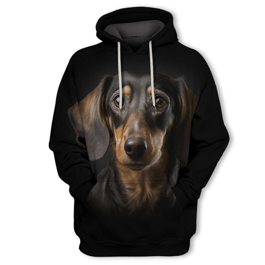 Dachshund 1 - Unisex 3D Graphic Hoodie