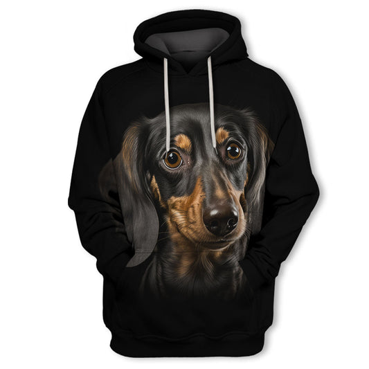 Dachshund 2 - Unisex 3D Graphic Hoodie