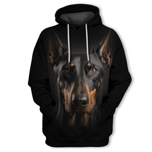 Doberman Pinscher - Unisex 3D Graphic Hoodie