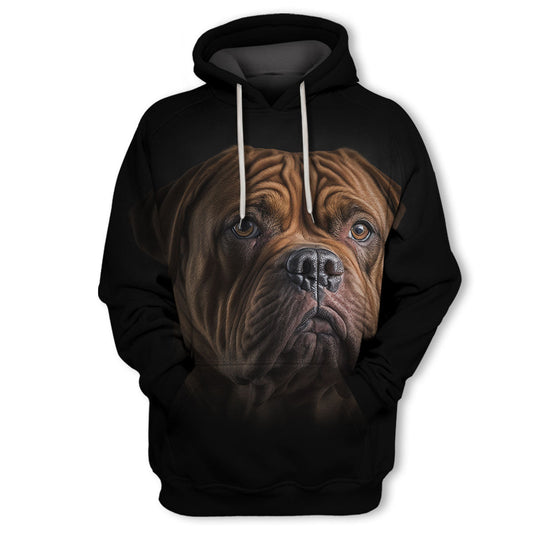 Dogue de Bordeaux - Unisex 3D Graphic Hoodie