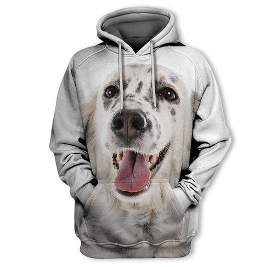 English Setter - Unisex 3D Graphic Hoodie