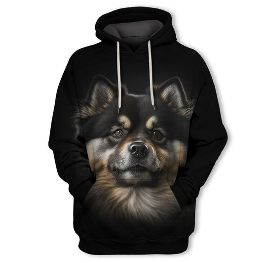 Finnish Lapphund - Unisex 3D Graphic Hoodie