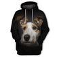 Fox Terrier - Unisex 3D Graphic Hoodie