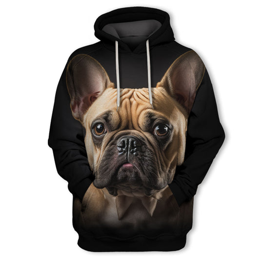 French Bulldog 3 - Unisex 3D Graphic Hoodie