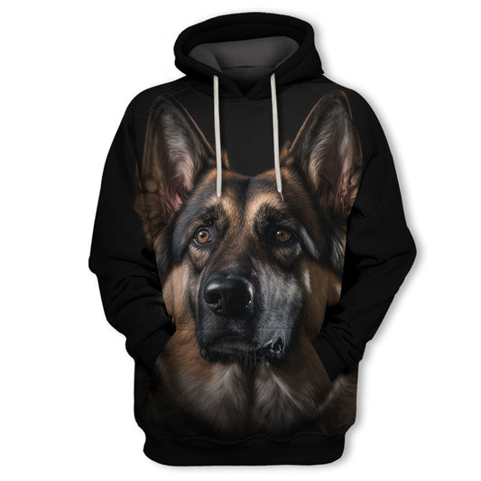 German Shepherd - Unisex 3D Graphic Hoodie