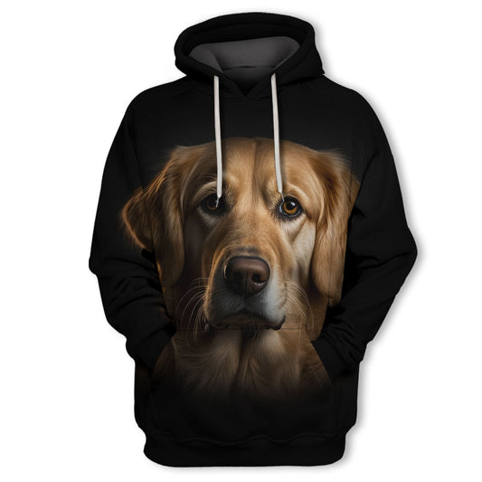 Golden Retriever - Unisex 3D Graphic Hoodie