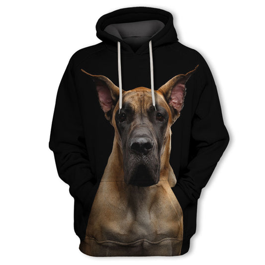 Great Dane Fawn - Unisex 3D Graphic Hoodie