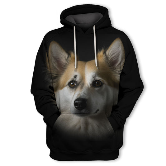 Icelandic Sheepdog - Unisex 3D Graphic Hoodie