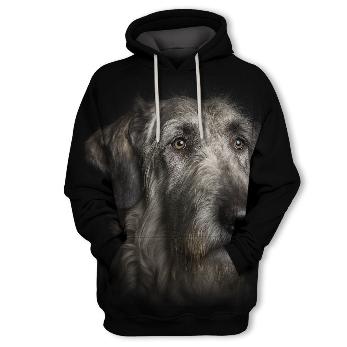 Irish Wolfhound - Unisex 3D Graphic Hoodie