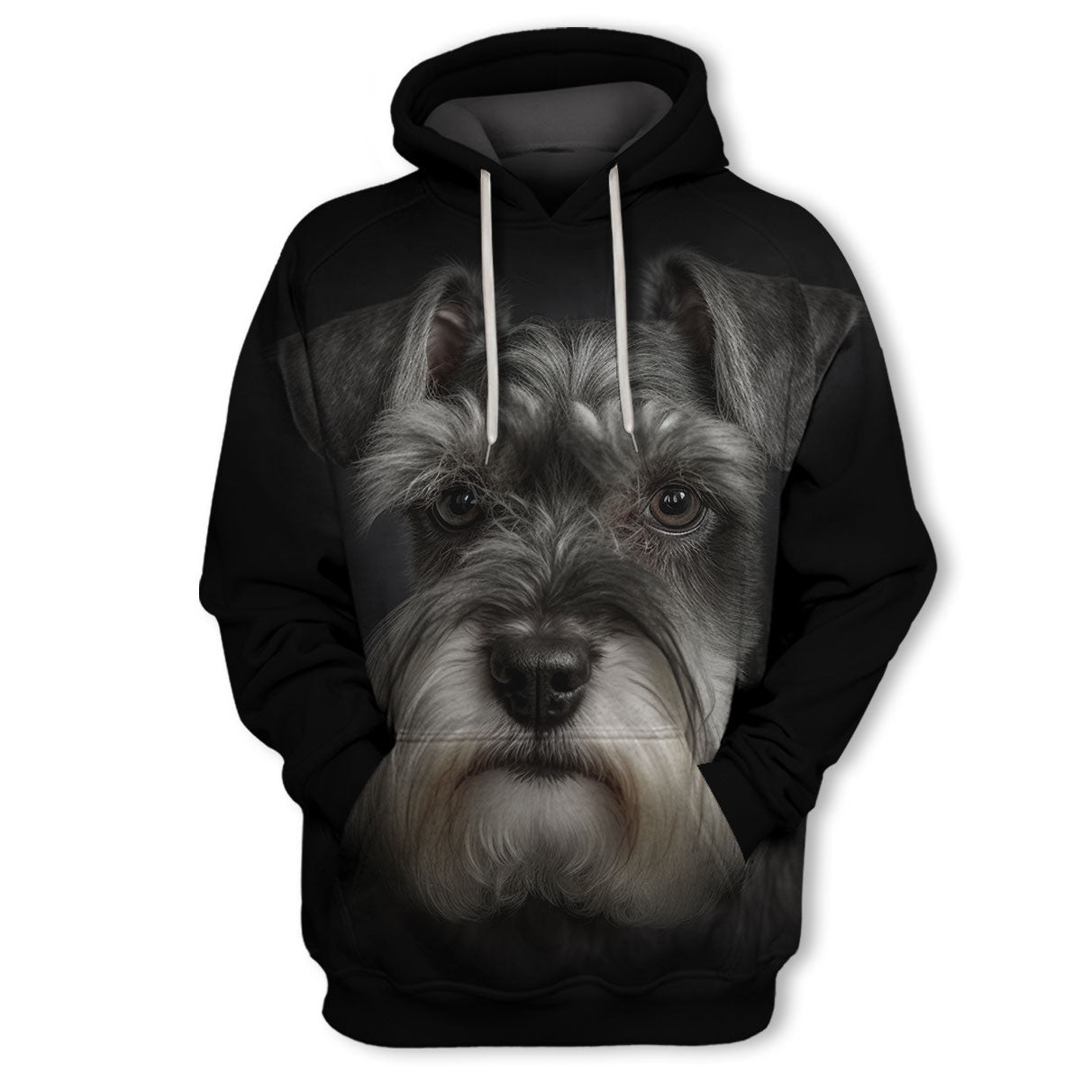 Miniature Schnauzer - Unisex 3D Graphic Hoodie