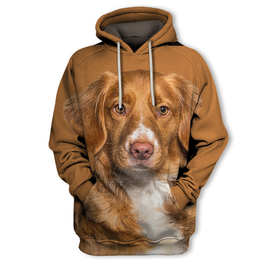 Nova Scotia Duck Tolling Retriever - Unisex 3D Graphic Hoodie