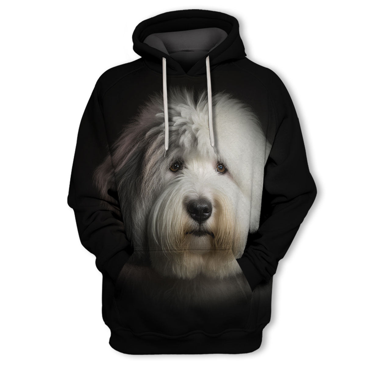 Old English Sheepdog - Unisex 3D Graphic Hoodie