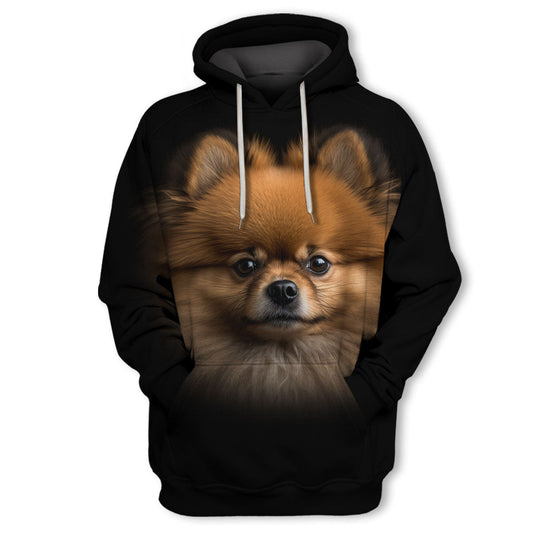 Pomeranian - Unisex 3D Graphic Hoodie