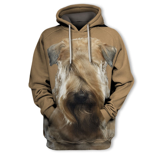 Soft-coated Wheaten Terrier - Unisex 3D Graphic Hoodie