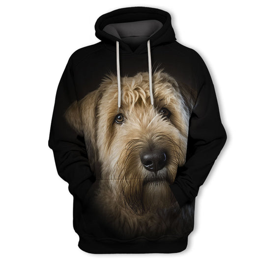 Soft-coated Wheaten Terrier - Unisex 3D Graphic Hoodie